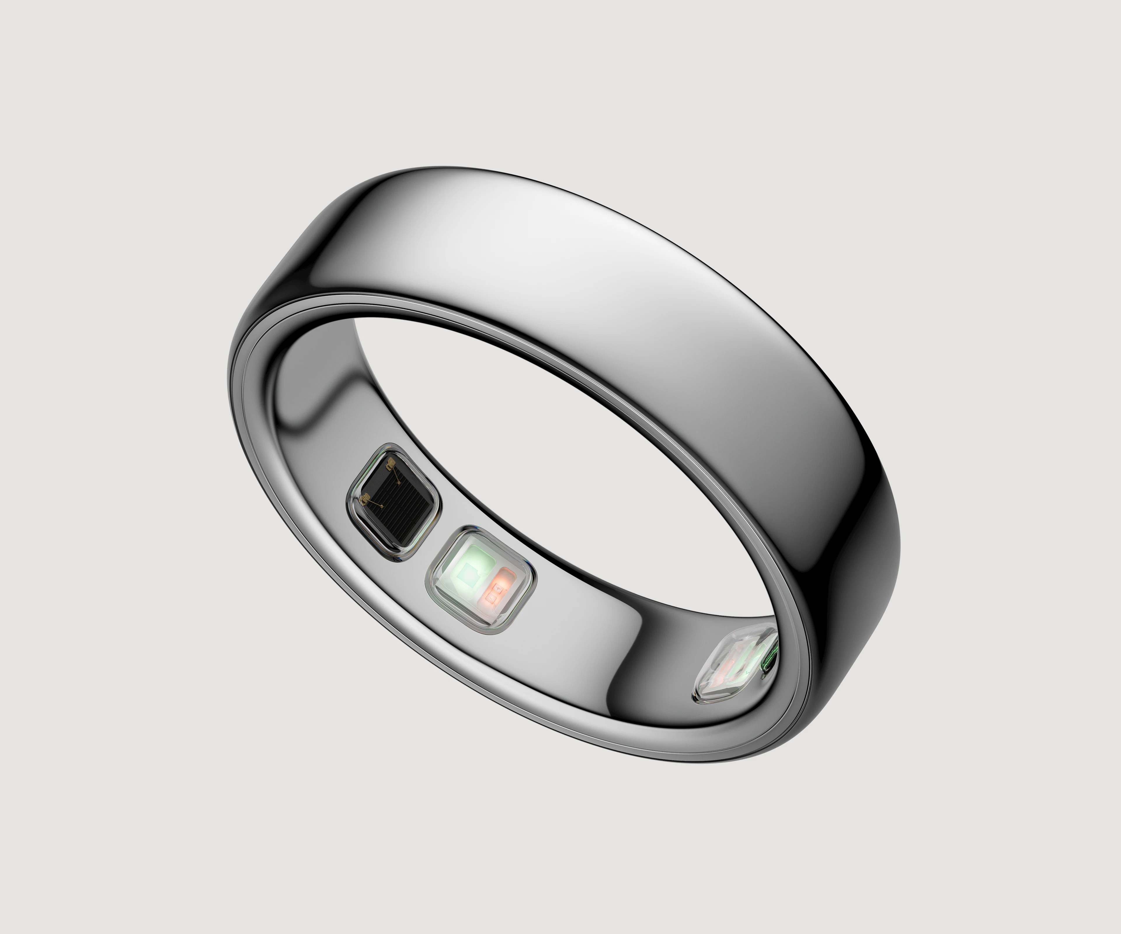 Silver仕上げのOura Ring 5の製品画像