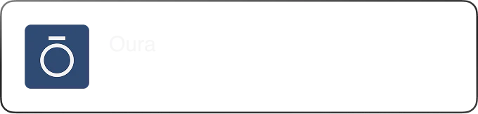 Visning af notifikation fra Oura Ring-appen om at strække benene