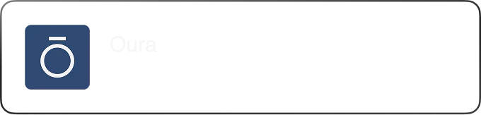 Oura Ring App-visning av varsel om å strekke på beina