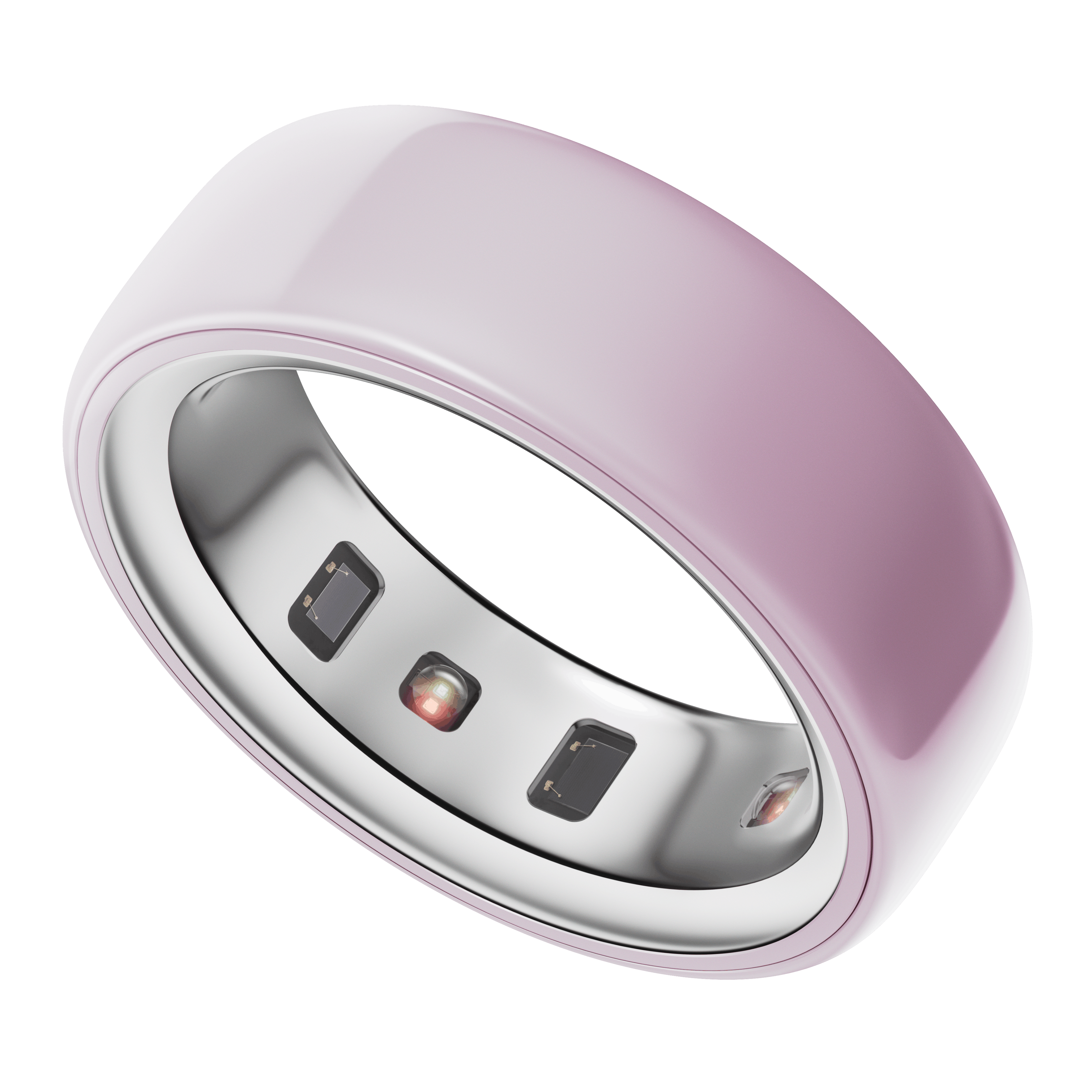 Oura Ring 4 in Ceramic Petal finish, product image