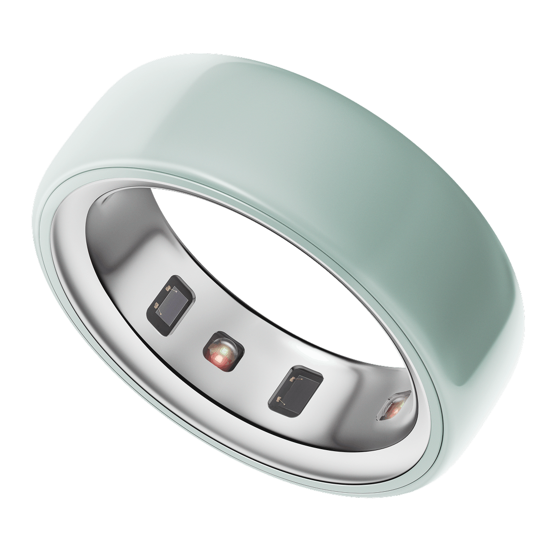 Oura Ring 4 Ceramic in Tide finish, product image