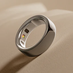 Oura Ring 4 Silver finish